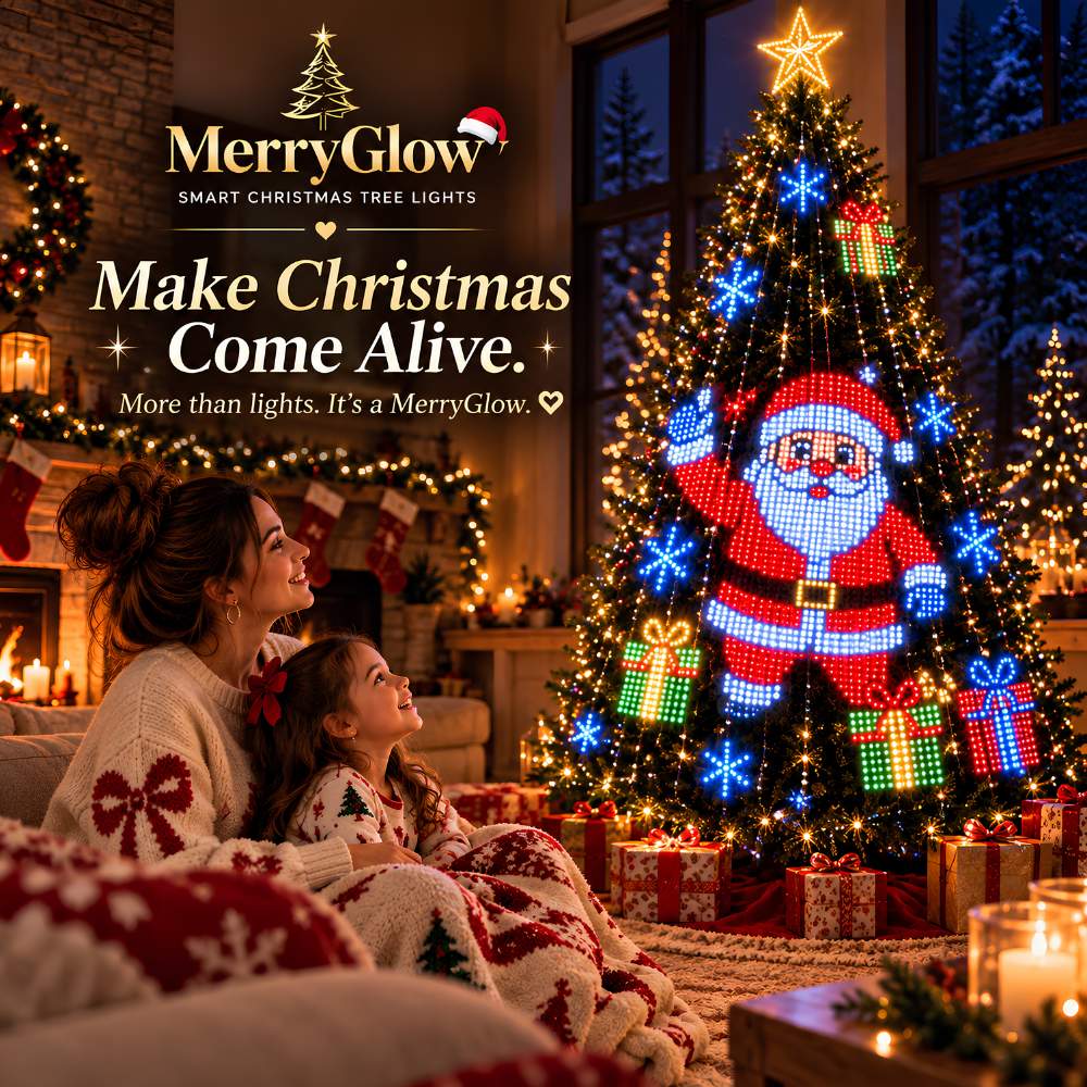 Merry Glow™ Animated Christmas Lights
