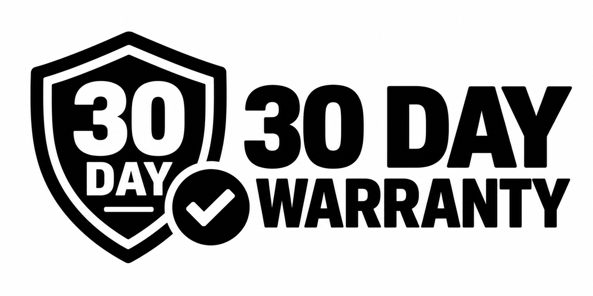 30- Day Warranty